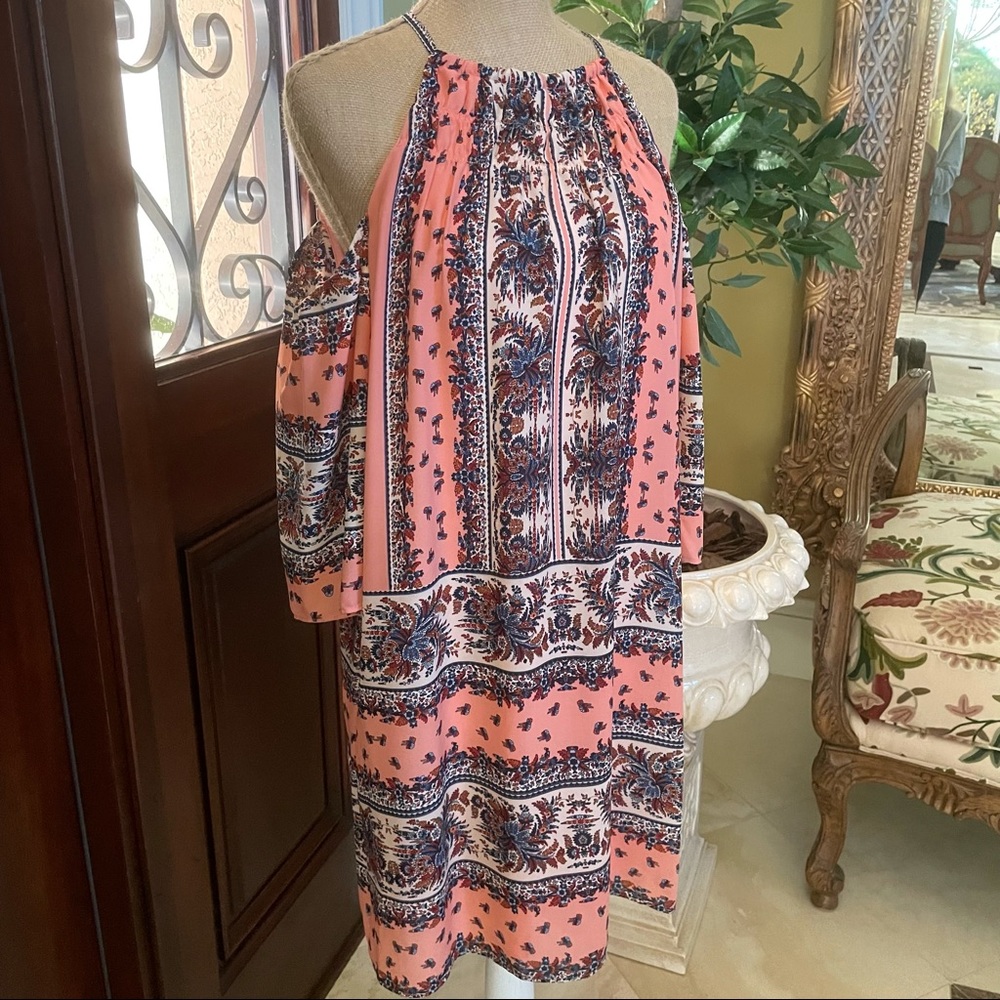 Wrangler Cold Shoulder Shift Dress